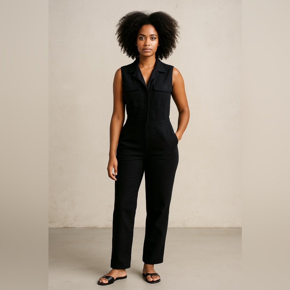 BLK DNM Sleeveless Jumpsuit